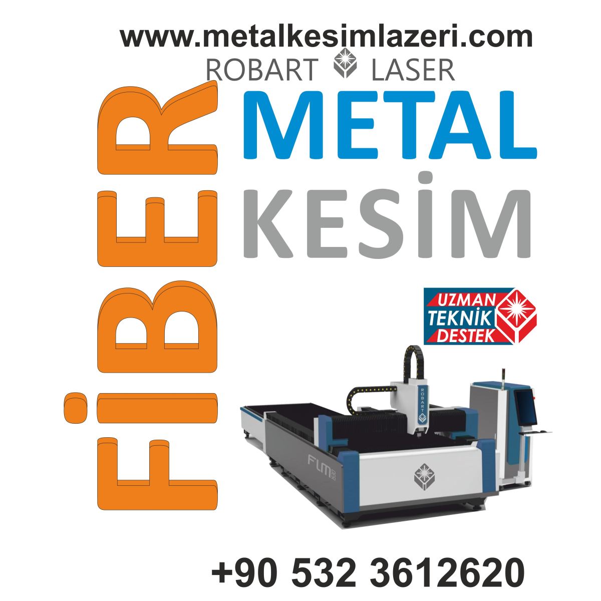 Fiber metal kesim lazeri